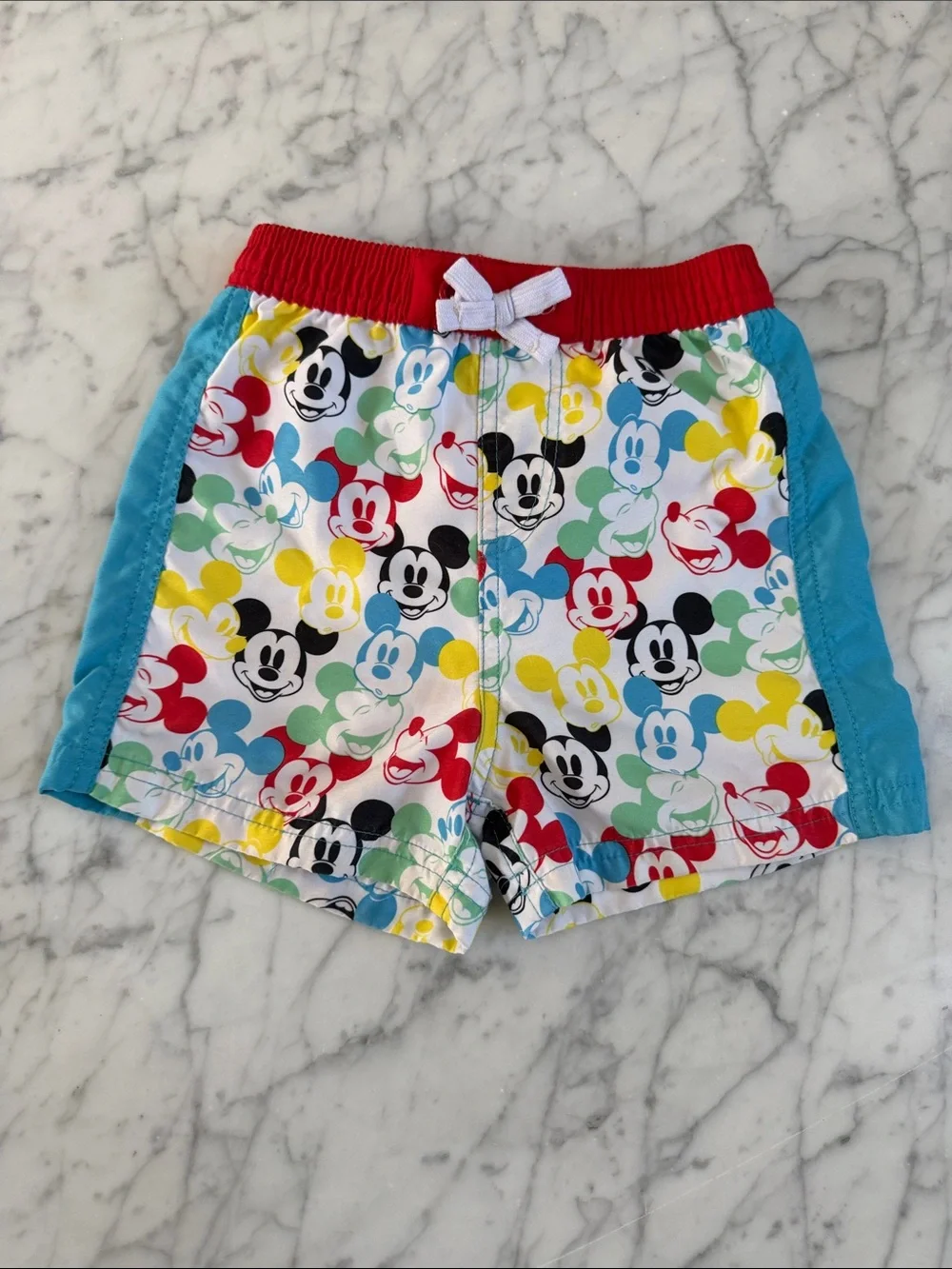 Disney Mickey Mouse Swim Trunk Bundle Toddler Boy 18/24 mo